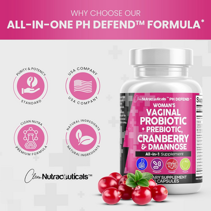 Clean Nutra PH Defend Probiotics for Women